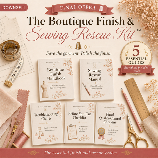 The Boutique Finish & Sewing Rescue Kit™