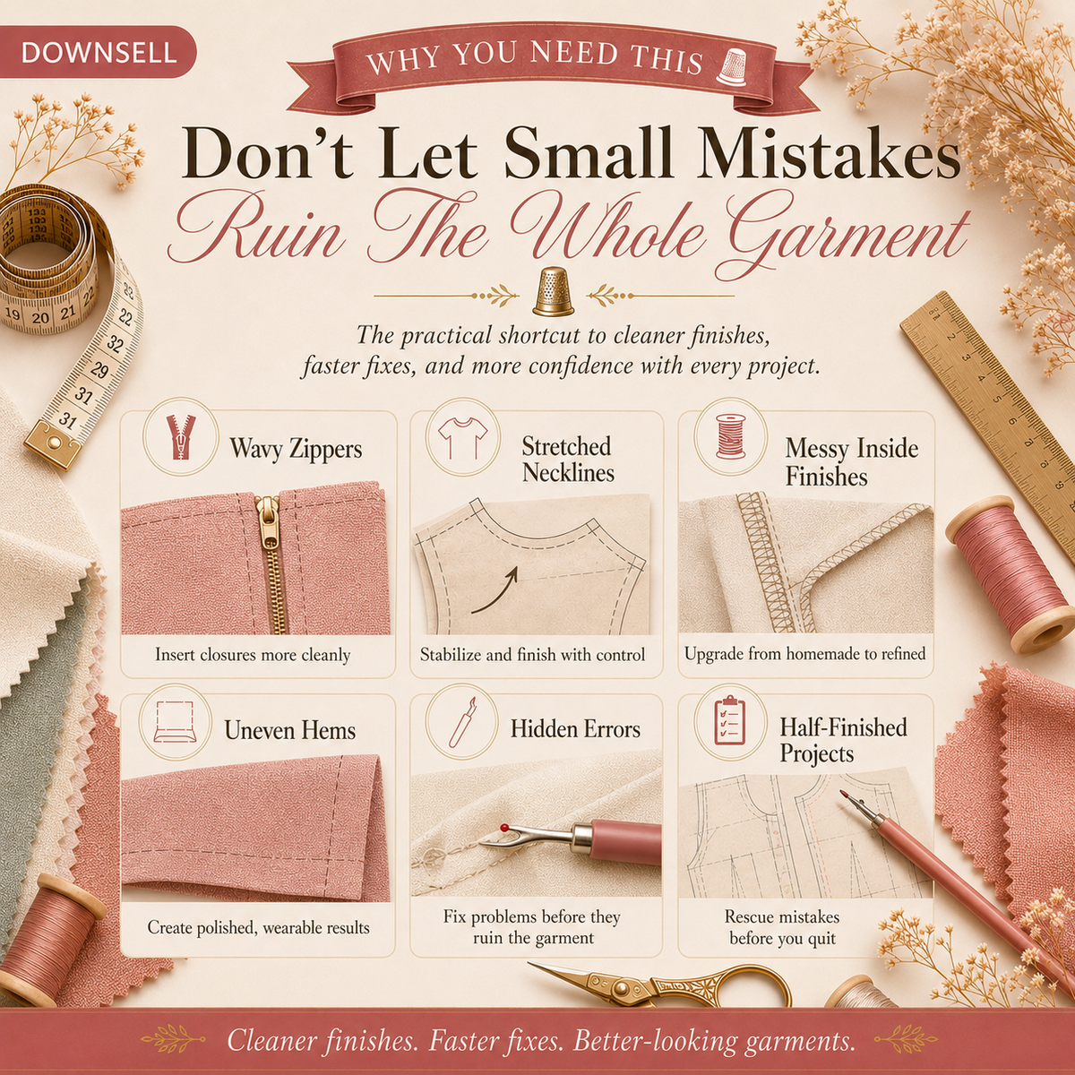 The Boutique Finish & Sewing Rescue Kit™