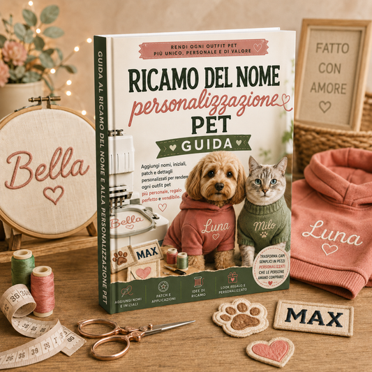 Guida al Ricamo del Nome e alla Personalizzazione Pet