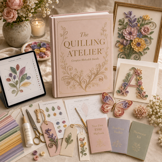 The Quilling Atelier™ + 3 PREMIUM GIFTS 🎁